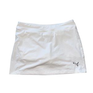 SOLD ON DEPOP White Puma skort Kid large, Xs women